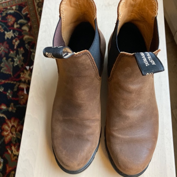 Blundstone heel antique brown boots 8 - Picture 2 of 8
